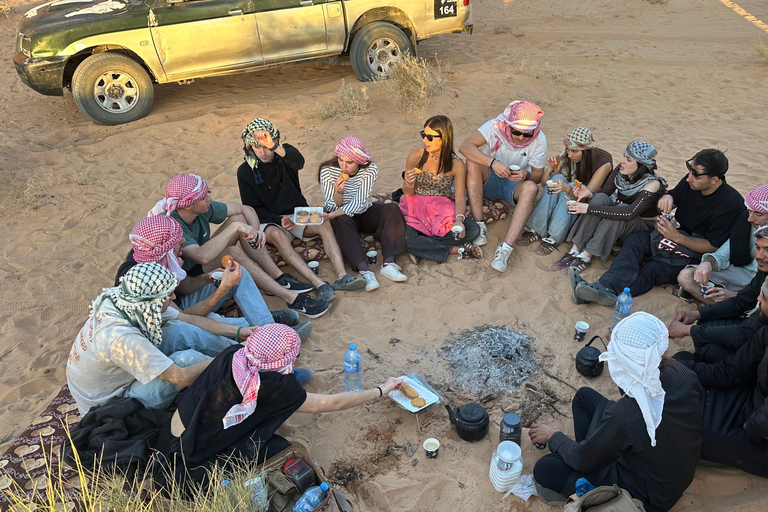 Wadi Rum Jeep Adventure: Morning or Sunset Tour