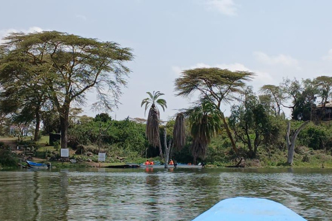 Nairobi: Hell's Gate & Lake Naivasha Day Trip with Boat Ride