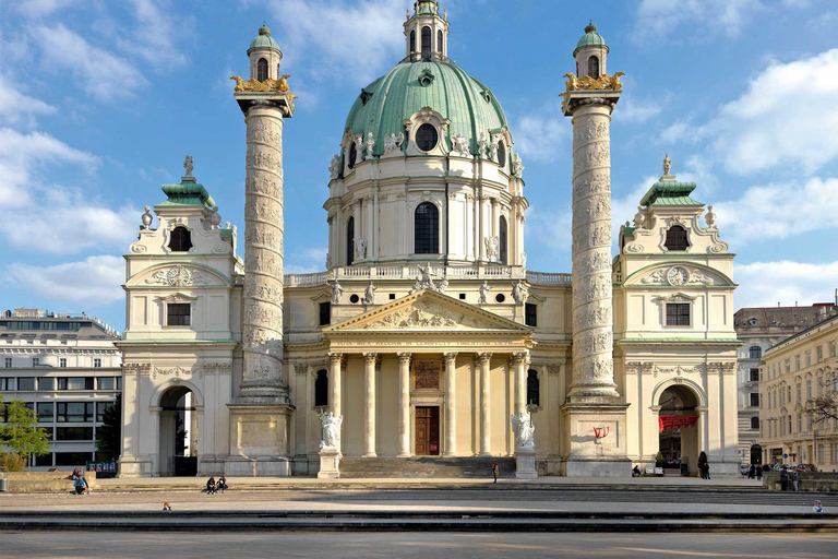 Wenen: Karlskirche toegangsbewijs met panoramaterras