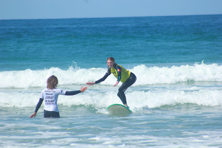 Lissabon: De Surf Instructeur - surflessen met transfer