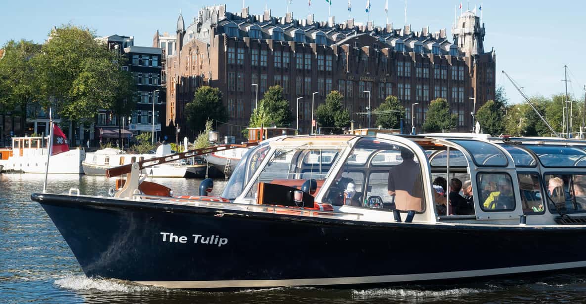 Afbeelding 10 van Amsterdam: luxe rondvaart van 75 minuten met commentaar