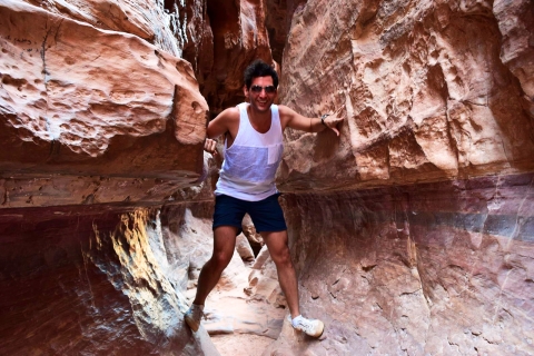 Ab Amman: Petra, Wadi Rum und Totes Meer - 2-TagestourPrivate Tour mit Classic-Zelt
