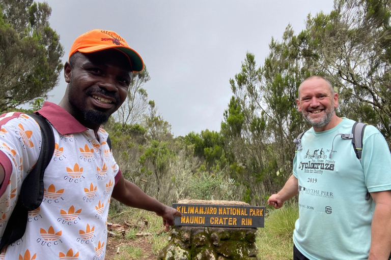 #1. Meilleur itinéraire de 7 jours pour le Kilimandjaro et la route Machame