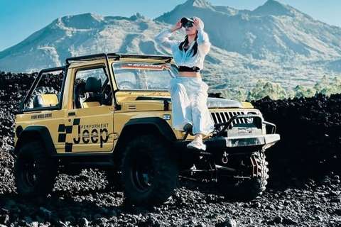 Bali: Mount Batur Sunrise Jeep with Black Lava & Breakfast Bali: Mount Batur Sunrise Jeep with Black Lava & Breakfast