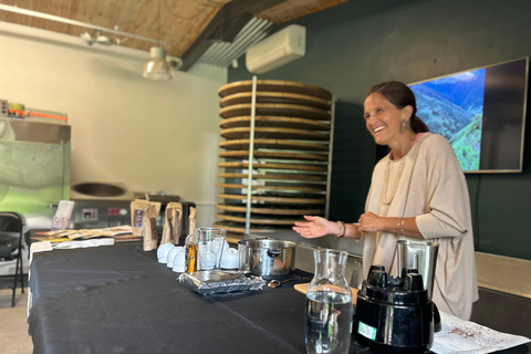 Ancestral Cocoa Workshop in Ronda - cocoa preparation and ritual Ceremonial cocoa tasting