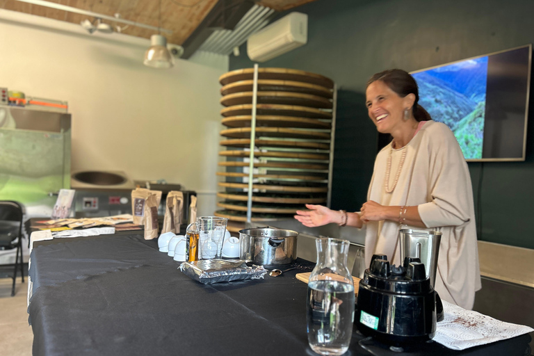 Ancestral Cocoa Workshop in Ronda - cocoa preparation and ritual Ceremonial cocoa tasting