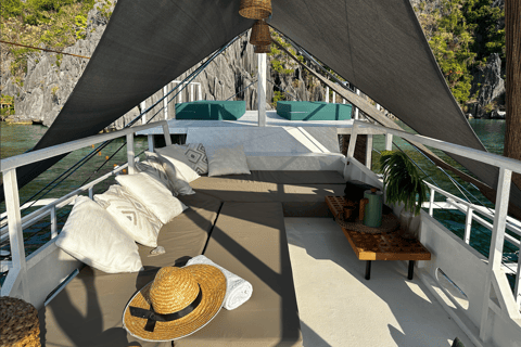 Coron Private Lagoon and Sunset Escape by Luxury Bangka