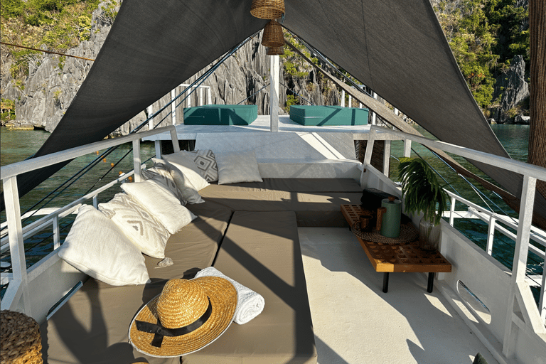 Coron Private Lagoon and Sunset Escape by Luxury Bangka