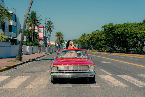 Puerto Plata: Tour della città in auto d&#039;epoca con ritiro in loco