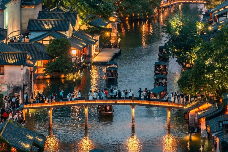 From Hangzhou: Wuzhen Water Town Day Trip with Boat Ride