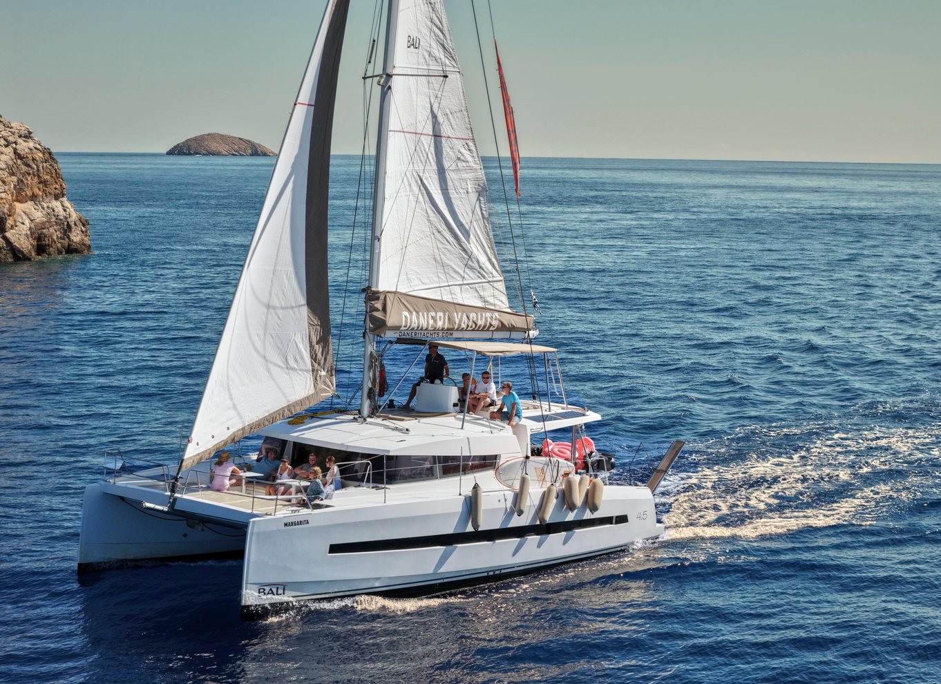 Hersonissos: Luksus katamarantur ved solnedgang med sushi og fri bar