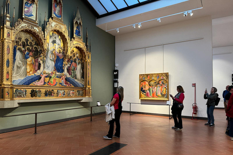 Firenze: Tour VIP della Galleria degli Uffizi con salta la filaTour di gruppo in spagnolo