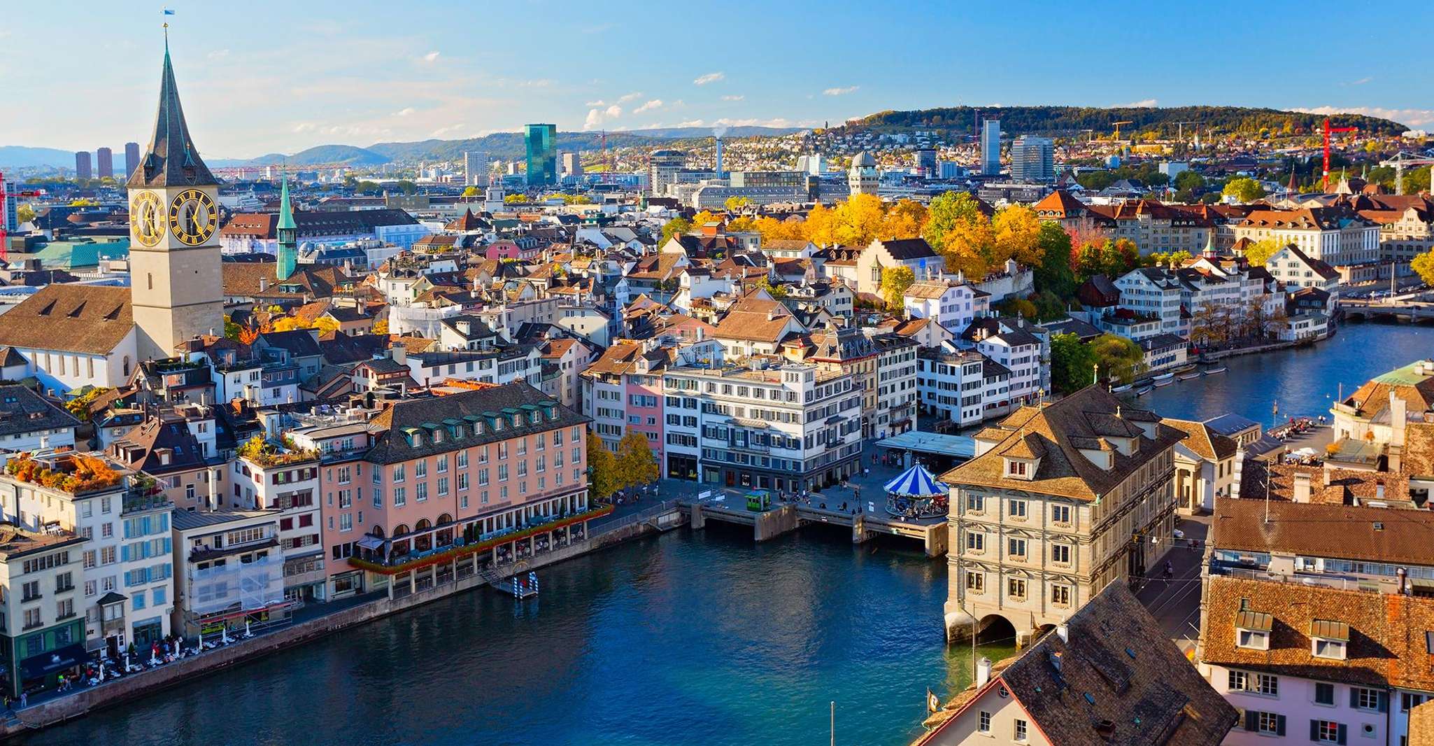 Zurich: Open Top Bus Sightseeing Tour with Optional Cruise