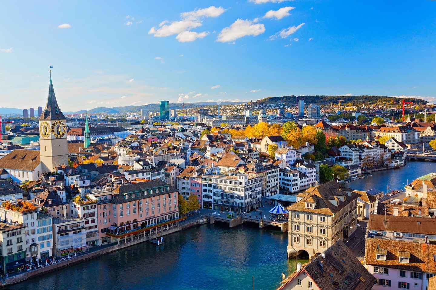 Zurich: Open Top Bus Sightseeing Tour with Optional Cruise - Open Bus City Sightseeing Tour