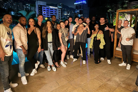 Medellin El Poblado Pub Crawl: Rooftop Vibes and Club Hoppin