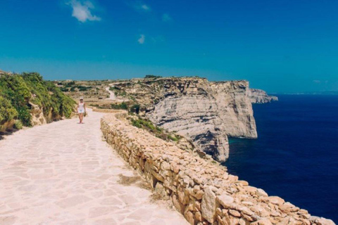 Malta: Sunset Gozo Buggy Tour with Blue lagoon Swimming Stop