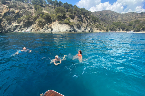 From Roses: Cap Norfeu Boat Cruise & Swimming