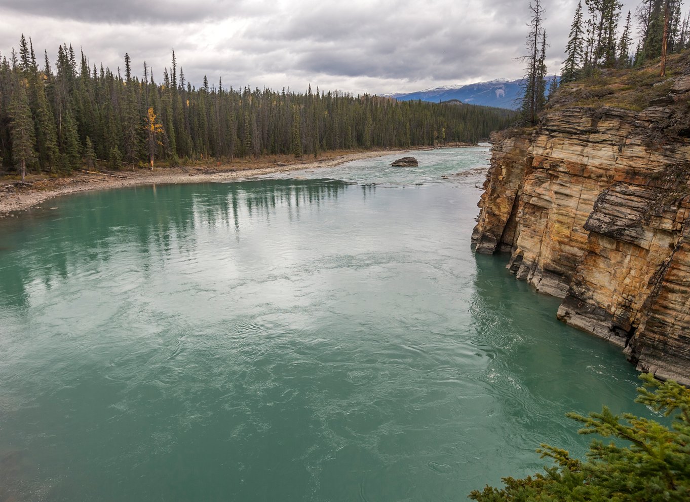 Athabasca Falls: Klasse 2 White Water Rafting-eventyr