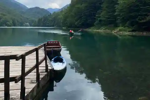 Biograd lake, North city Kolasin and Canyon (River) Moraca.