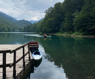 Biograd lake, North city Kolasin and Canyon (River) Moraca.