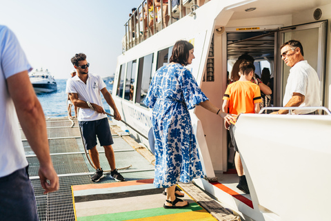 Från Sorrento: Capri guidad båttur och Ieranto naturparkTur med upphämtning