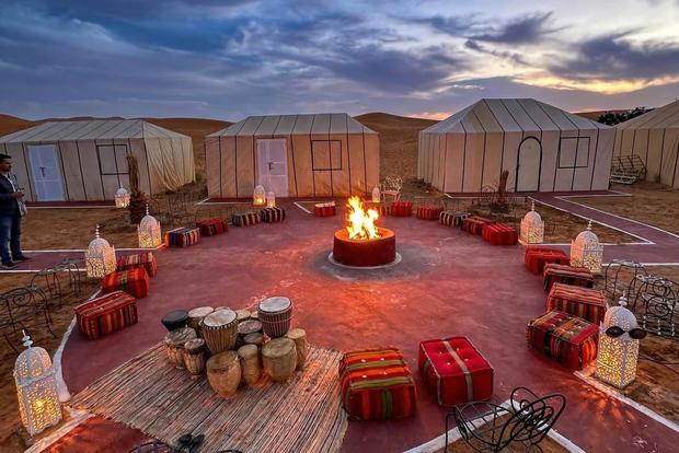 Da Marrakech: tour di 3 giorni nel deserto di Merzouga con tenda privata