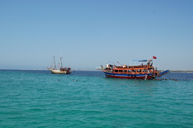 Marmaris: całodniowa wycieczka łodzią z nielimitowanymi napojami i lunchem