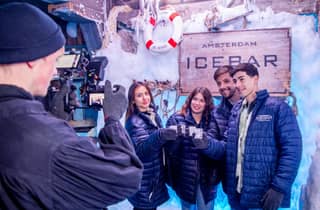 Amsterdam: Eintrittskarte für die Icebar mit 3 Getränken