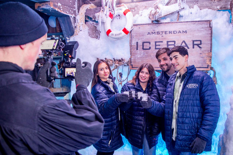 Amsterdam: Icebar Entry Ticket with 3 Drinks