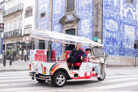 Porto: History and Incredible Views by Tuk TukPorto: Tuktuk Tours 1h