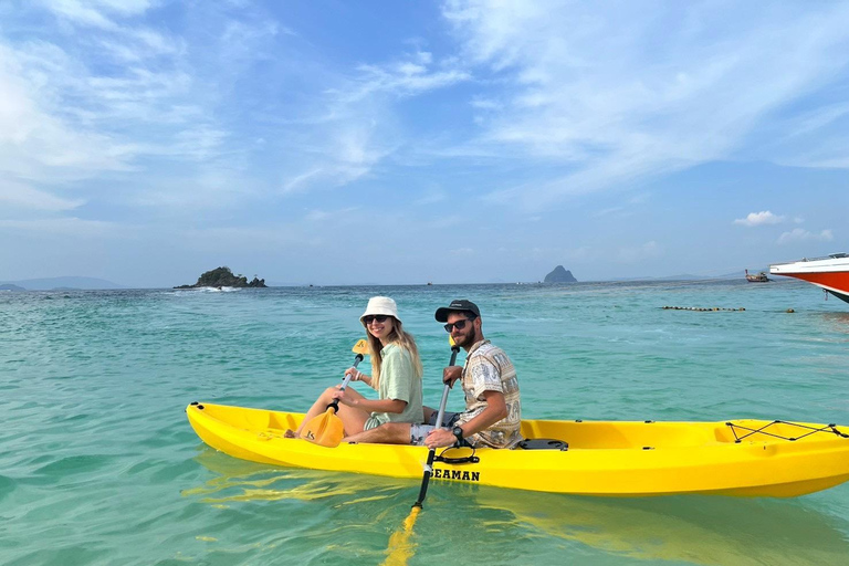 Phuket: Phi Phi Islands and Khai Island Day Trip with Pickup Phuket : Phi Phi Islands Maya Bay and Khai Island