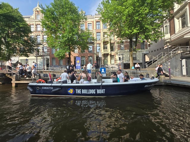 Amsterdam: The Bulldog Boat BYO Cannabis and drinks cruise