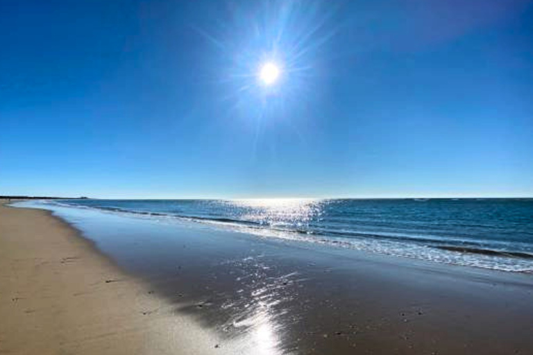 Huelva-Punta Umbria Bike Sightseeing Tour and Cruise Tour Huelva-Punta Umbria Sightseeing Tour and Boat Ride