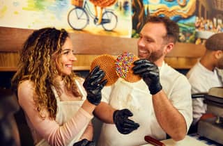 Amsterdam: Workshop zur Herstellung traditioneller holländischer Stroopwafels