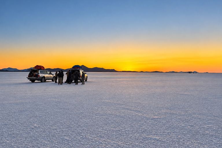 Uyuni Salt Flats & Colorful Lagoons: 3-Day Journey Uyuni Tour with Local Spanish Driver