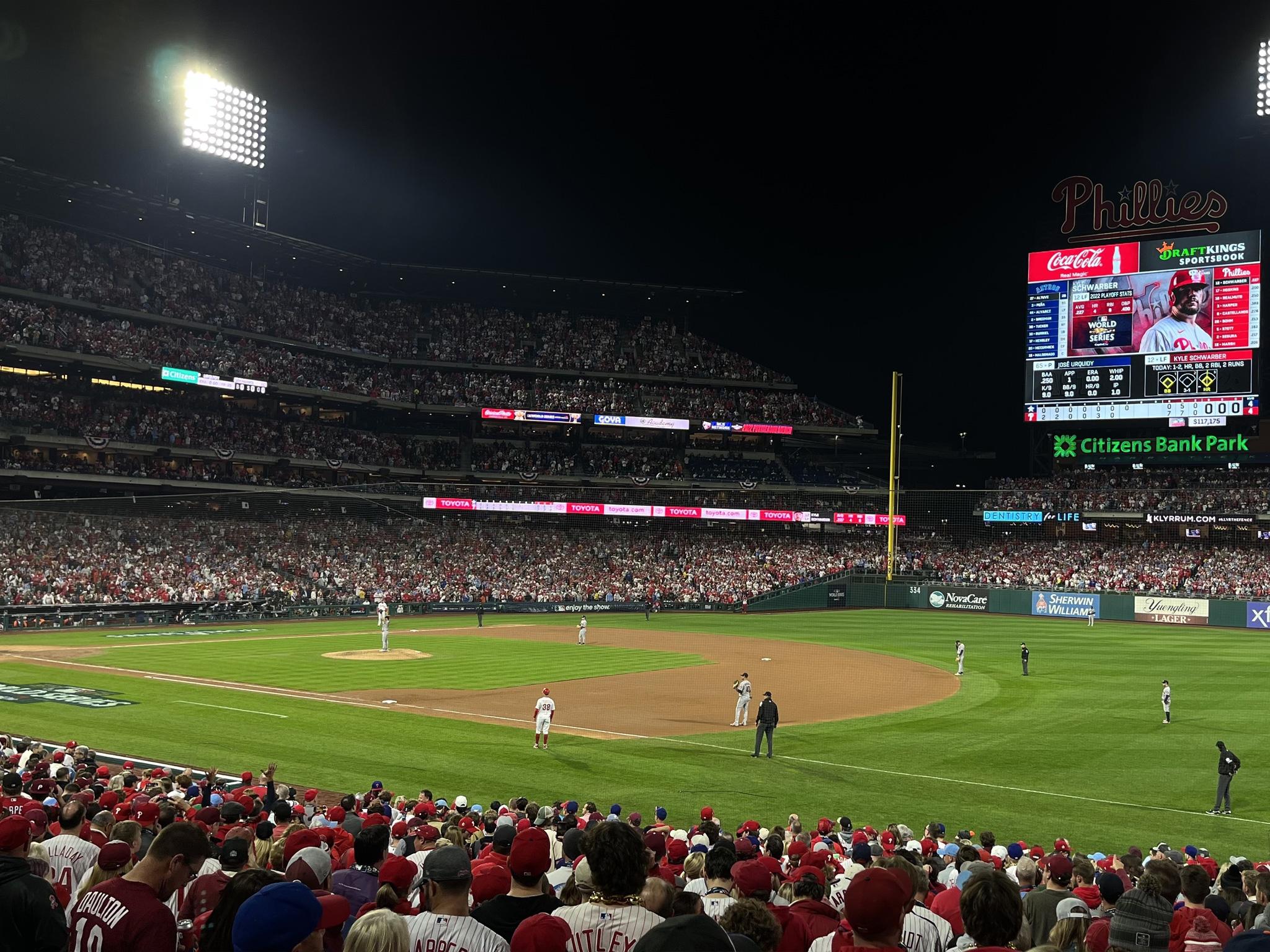 Philadelphia: Philadelphia Phillies Baseball Spiel Ticket