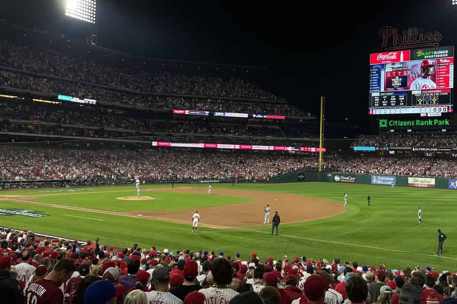 Philadelphia: Philadelphia Phillies Baseball Spiel Ticket. Foto: GetYourGuide Philadelphia: Philadelphia Phillies Baseball Spiel Ticket. Foto: GetYourGuide