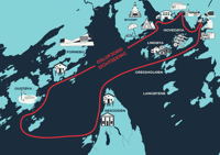Oslo, 100 % électrique Oslofjord Sightseeing Croisière - Hizvo