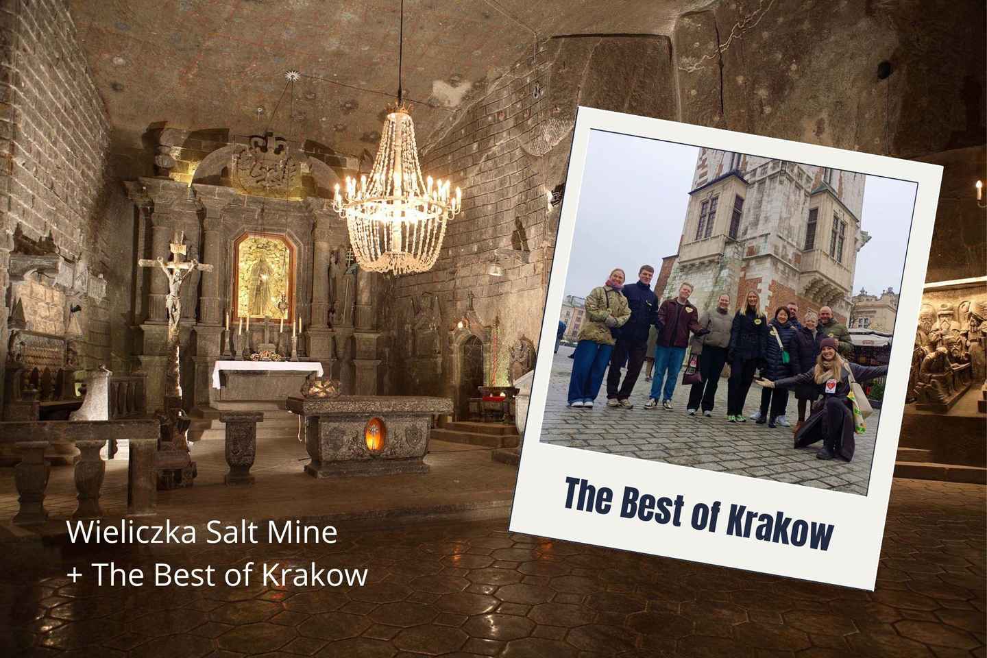 Cracovie : Visite de la Mine de Sel de Wieliczka