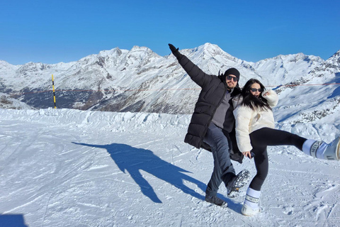 Saas-Fee: High Alpine Hike to 2,869 m with Glacier Views