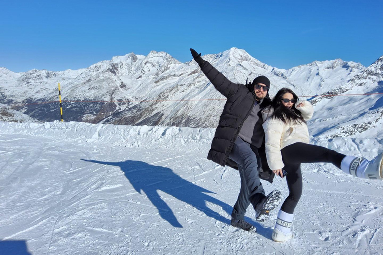 Saas-Fee: High Alpine Hike to 2,869 m with Glacier Views