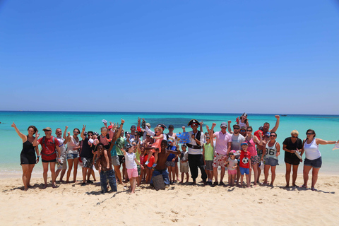 Hurghada: crociera pomeridiana in barca a vela a Orange Bay con pranzo