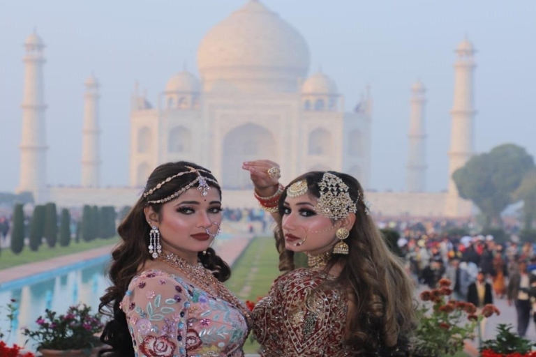 Agra: Entrada al Taj Mahal ( Skip-the-line )Entradas Taj mahal + Guía