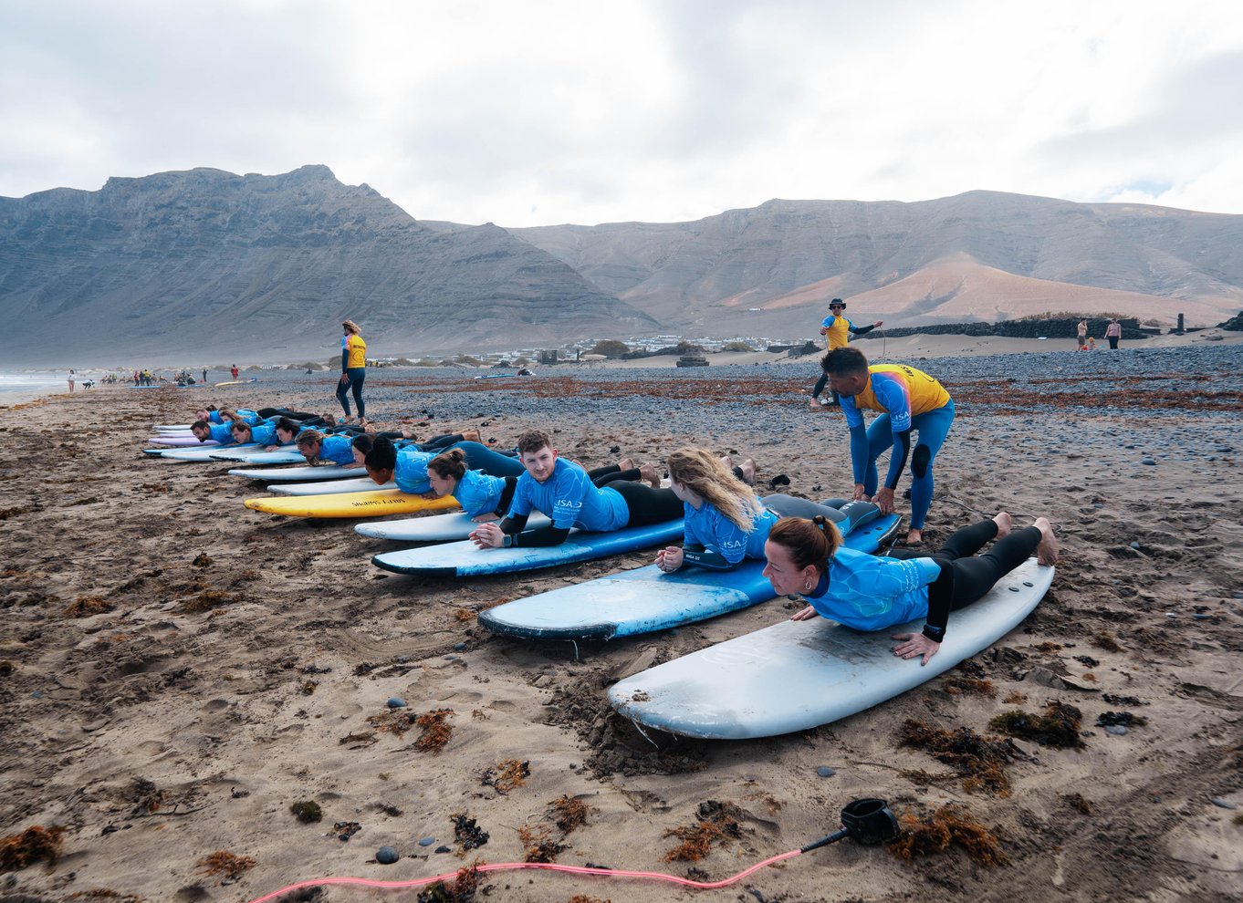 Famara : Surfinglektioner