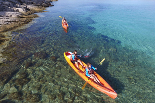 Brac Island: Postira to Lovrečina (St.Lovre) Sea kayaking
