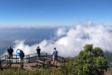 Chiang Mai: Excursión de un día al Parque Doi Inthanon con caminata por Kew Mae PanLa Visita Regular incluye Comida y Entradas