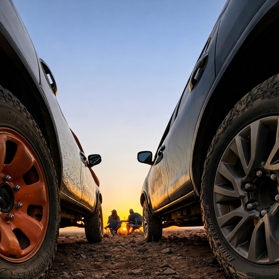 Conduisez votre 4x4 au coucher du soleil dans le désert de Marrakech + pause thé - quad