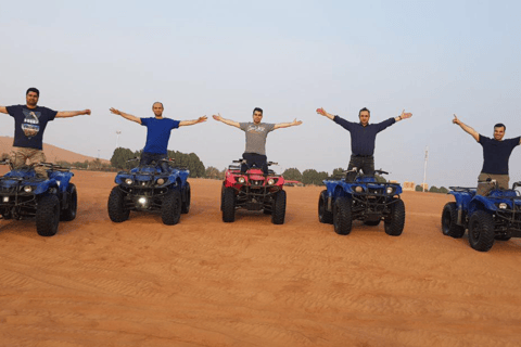 Abu Dhabi: Quad Bike ATV Safari, Camel Ride and Sandboarding