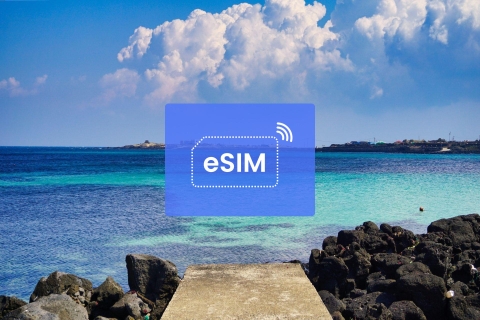 Jeju: Korea Południowa/Azja – plan mobilnej transmisji danych eSIM w roamingu50 GB/ 30 dni: 22 kraje azjatyckie