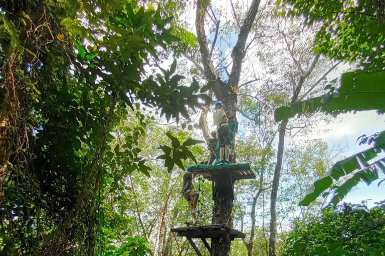 Phuket: Jungle Xtrem Avonturen en Zipline ParkAvontuur voor gevorderden met 45 platforms